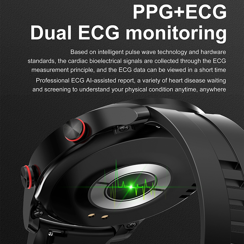 ECG+PPG Bluetooth Call Smart W - Smartwatch Faces recension och pris