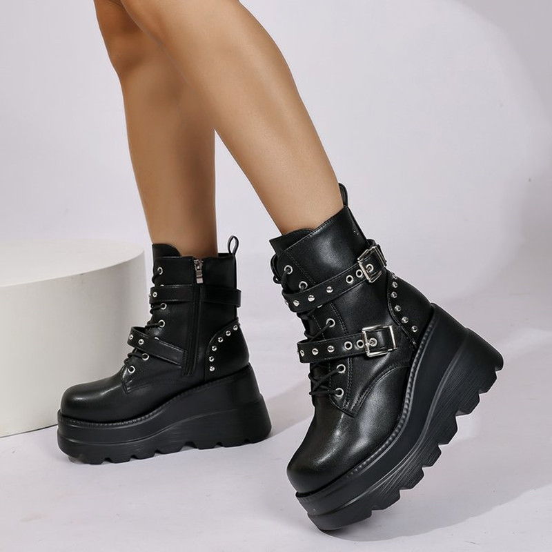 Women Leather Ankle Booties Wo - Leather Classic Strap recension och pris