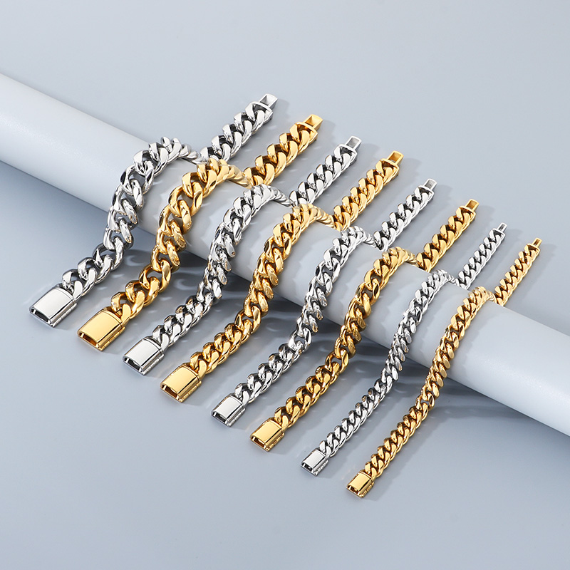 KALEN 12/15mm Miami Cuban Link - Ceramic Link Bracelet recension och pris