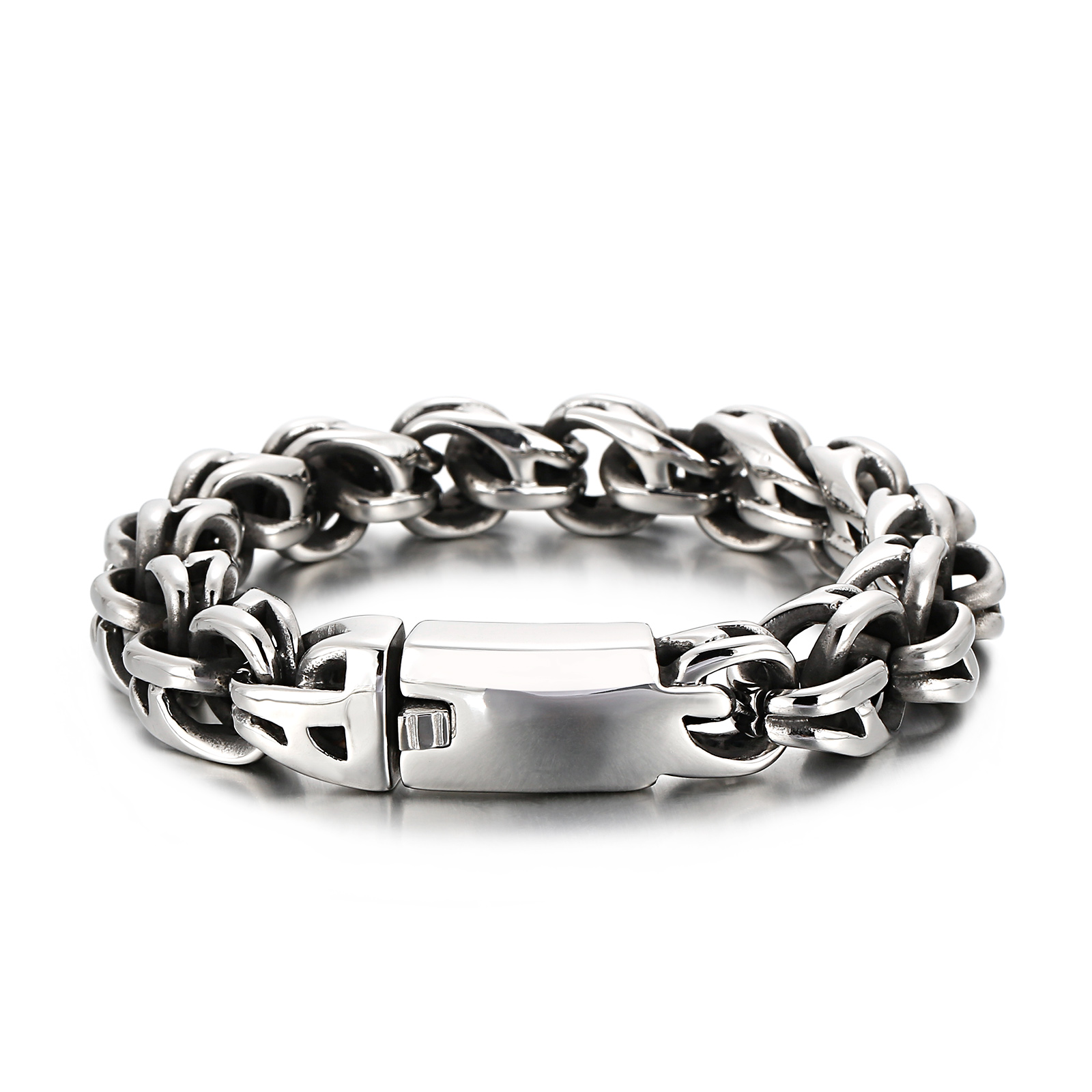 Twisted Link Chain Men Bracele - Ceramic Link Bracelet recension och pris
