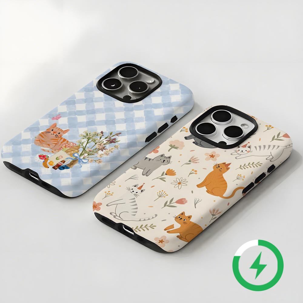 Cute cats and dogs  Phone Case - Apple Iphone 15 Pro Max recension och pris
