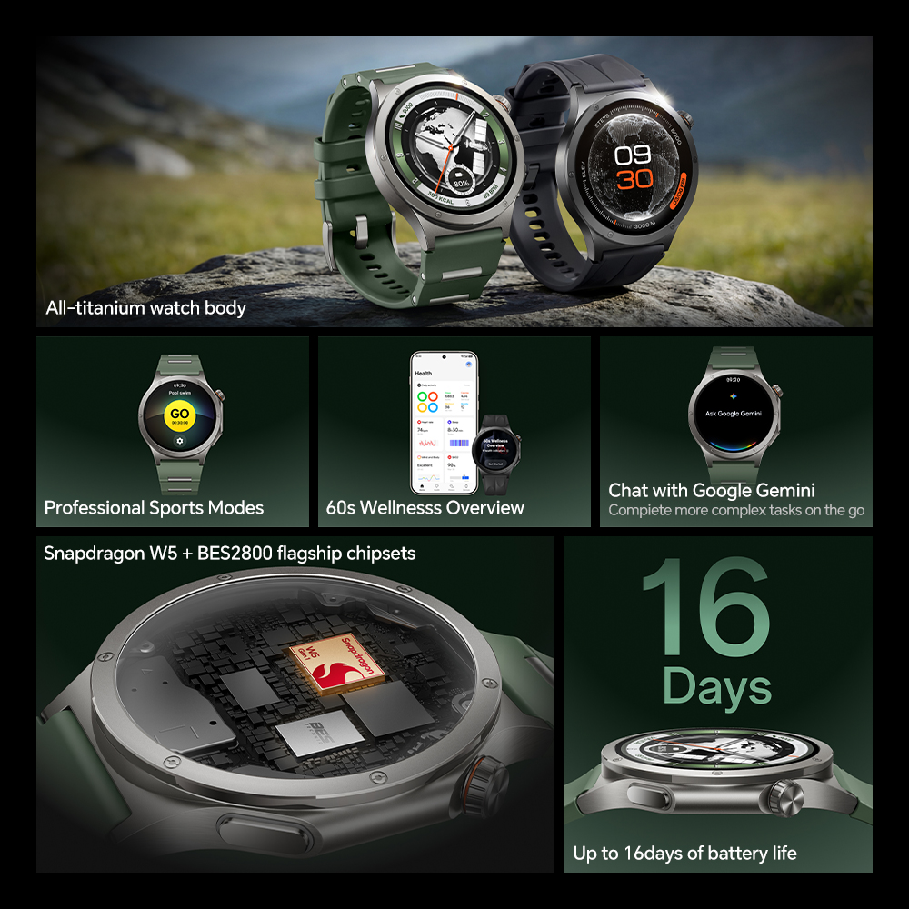 Global Version OnePlus Watch 4 - Smartwatch X recension och pris