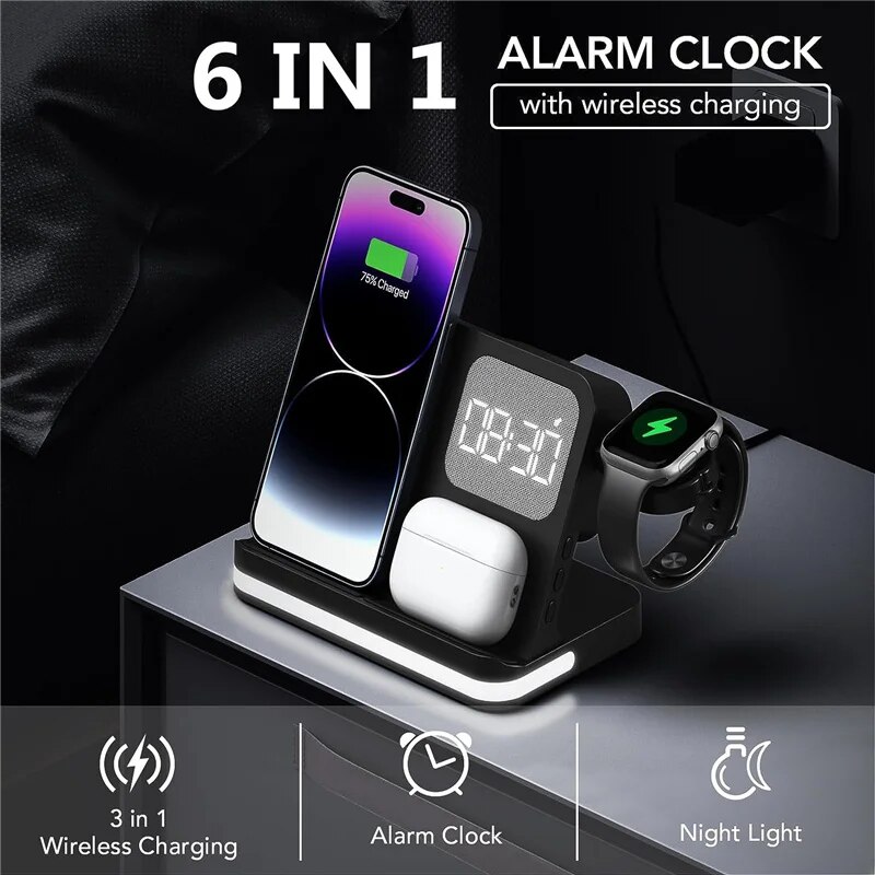 Wireless Charger Stand For iPh - Watch Charger Cable recension och pris