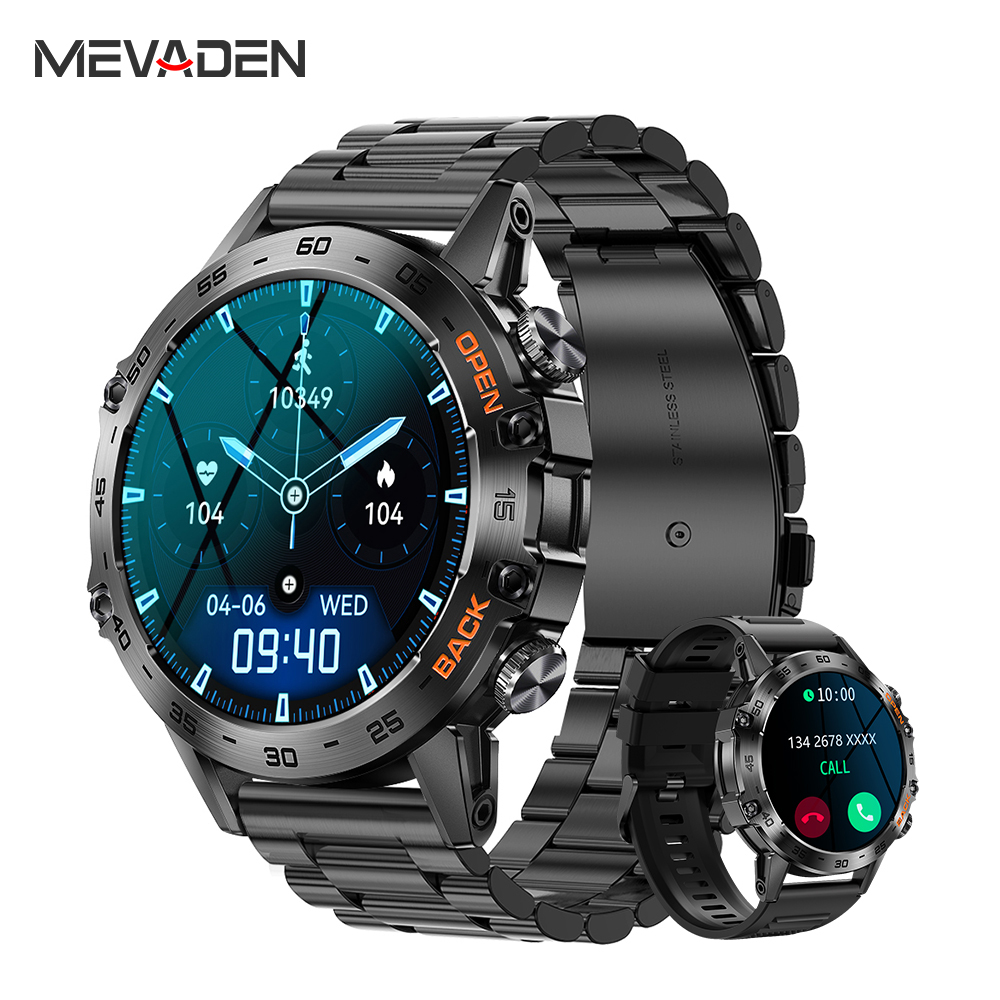 MEVADEN Steel 1.39 inch Men Lu - Smartwatch Faces recension och pris
