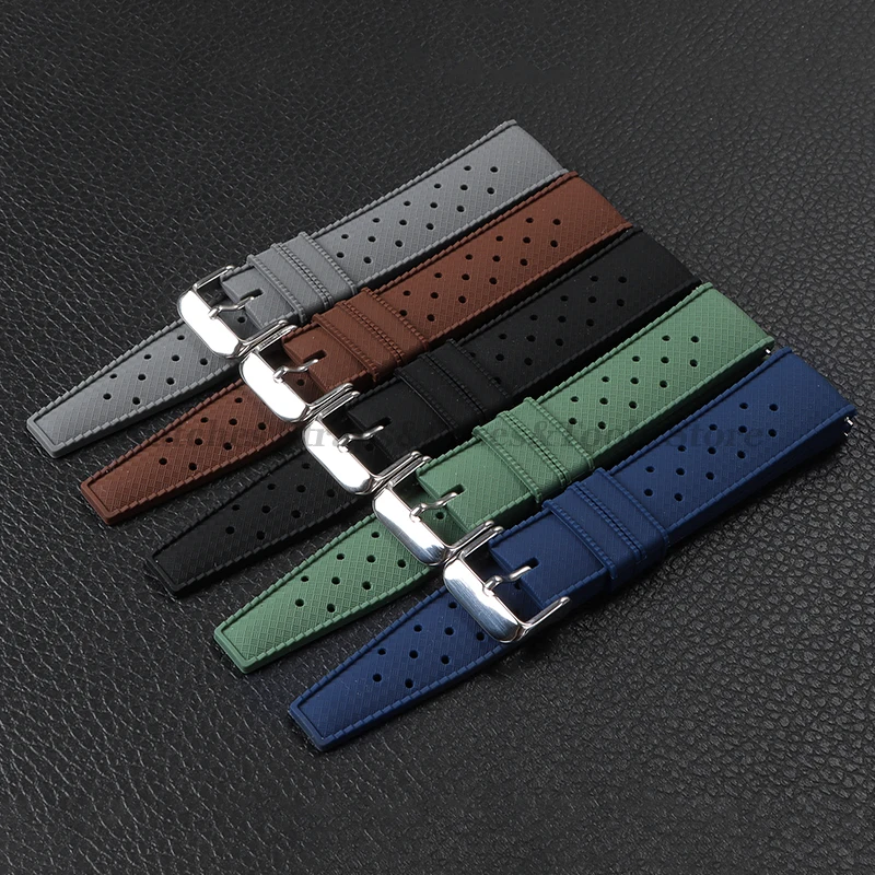 Tropic Silicone Watch Strap 18 - Fossil Smartwatch Accessories recension och pris