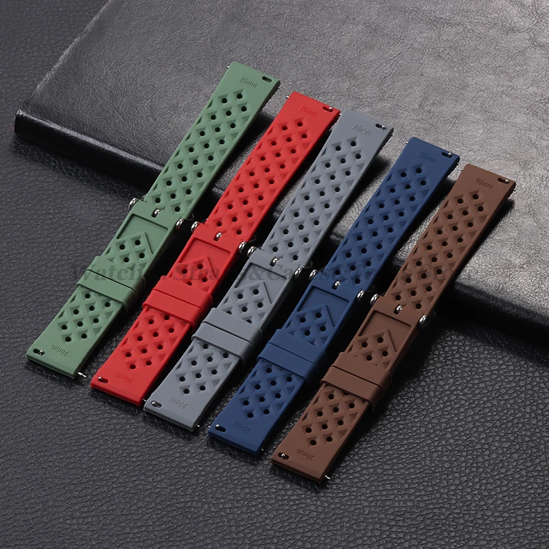 Tropic Silicone Watch Strap 18 - Fossil Smartwatch Accessories recension och pris