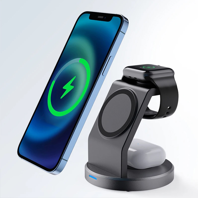 3 In 1 Wireless Charger Stand  - Smartwatch Ac recension och pris