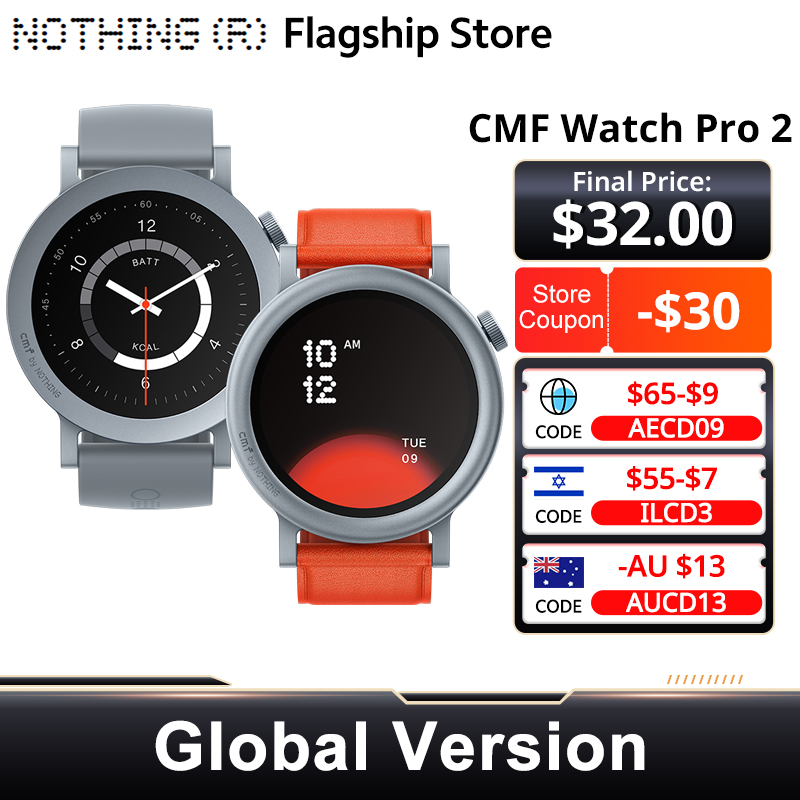 CMF by Nothing Global Version  - Smartwatch X recension och pris
