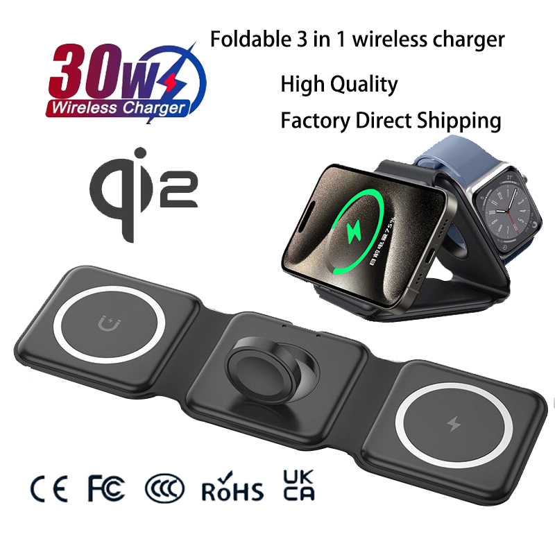 Universal Qi2 Magnetic Foldabl - Smartwatch Ac recension och pris