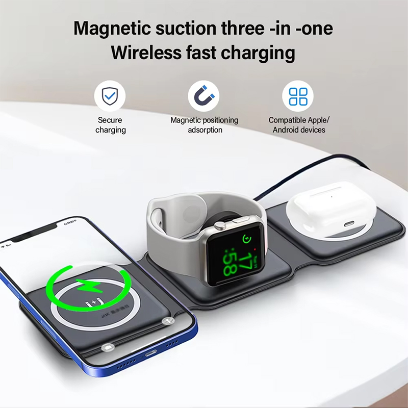 Universal Qi2 Magnetic Foldabl - Smartwatch Ac recension och pris