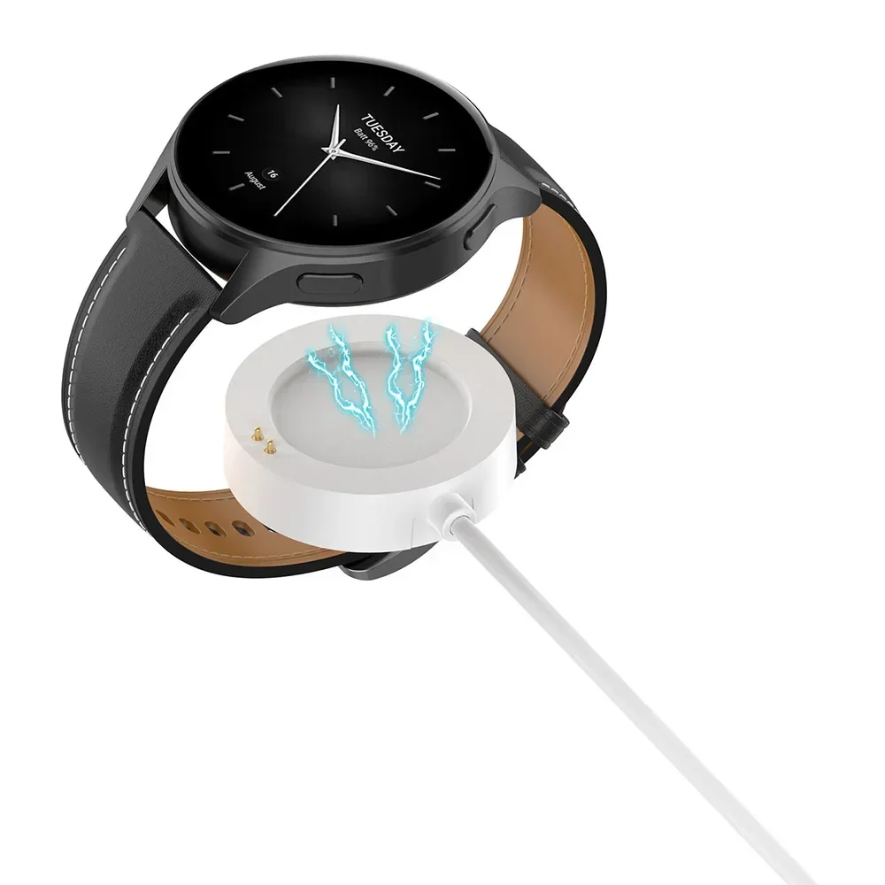 White Smartwatch Charging Cabl - Xiaomi Smartwatch S3 Accessories recension och pris