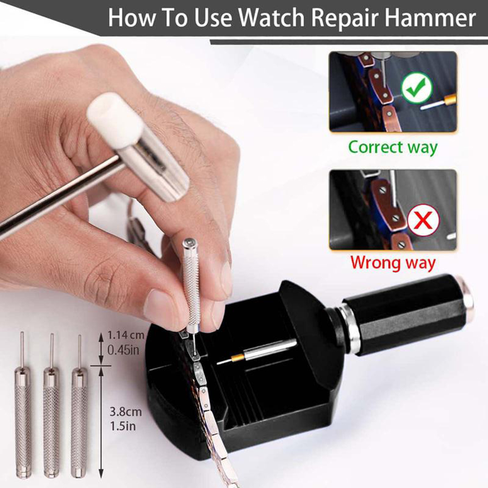 Watch Link Removal Kit Band Li - Tool Kit Strap Change recension och pris