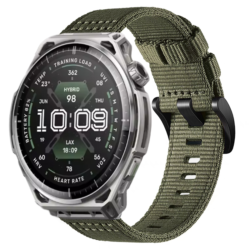 Rugged Nylon Strap 22mm for Am - Rugged Sport Strap recension och pris