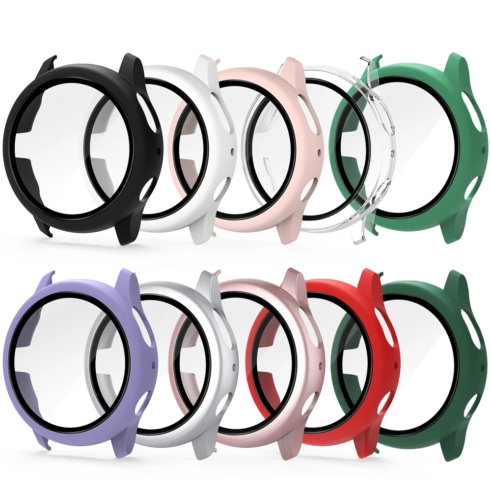 Tempered Glass Case for Samsun - Garmin Smartwatch Accessories recension och pris
