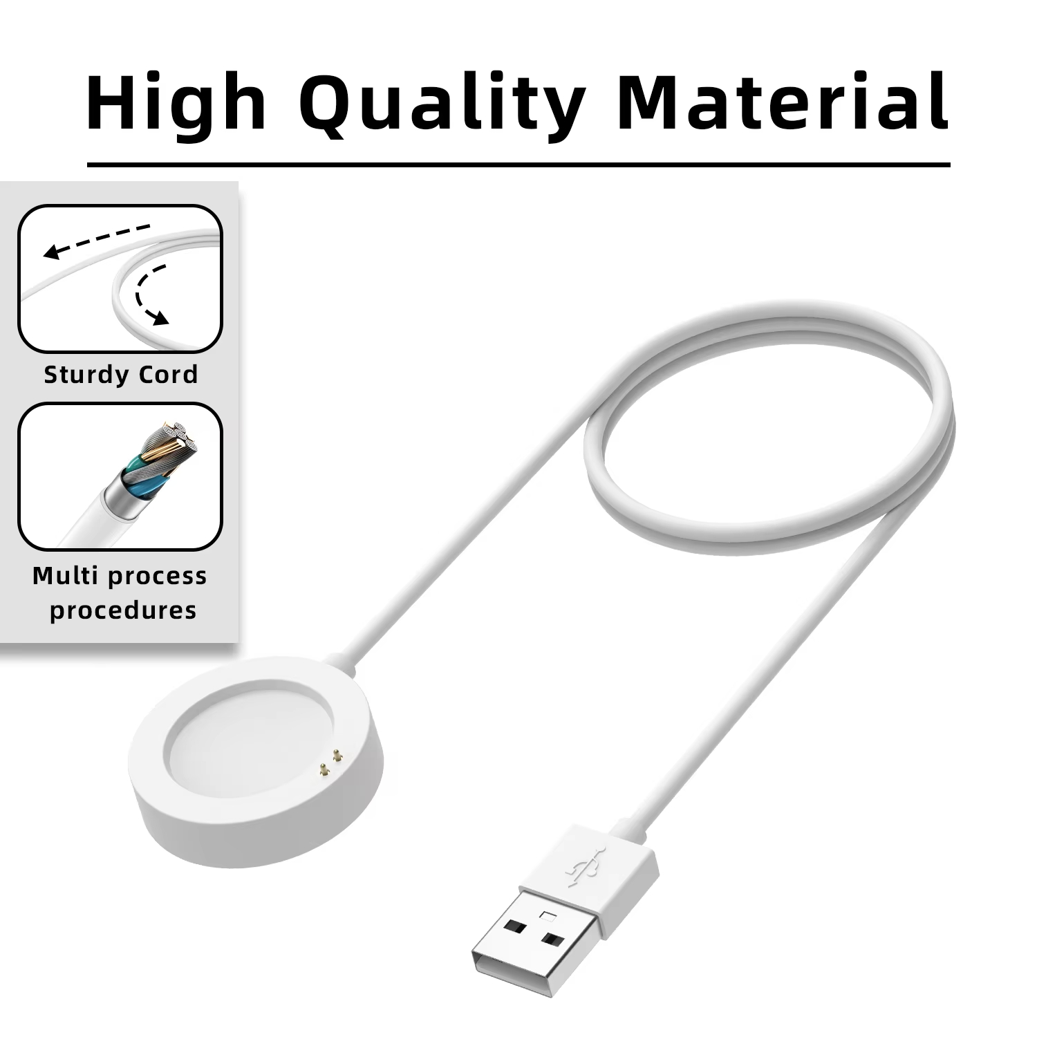 Magnetic USB Charging Cable fo - Xiaomi Smartwatch S3 Accessories recension och pris
