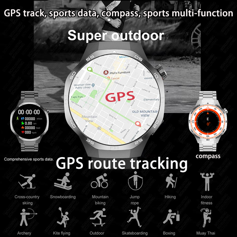 2026 New BOXUXING Watch 5 MAX  - Smartwatch Faces recension och pris