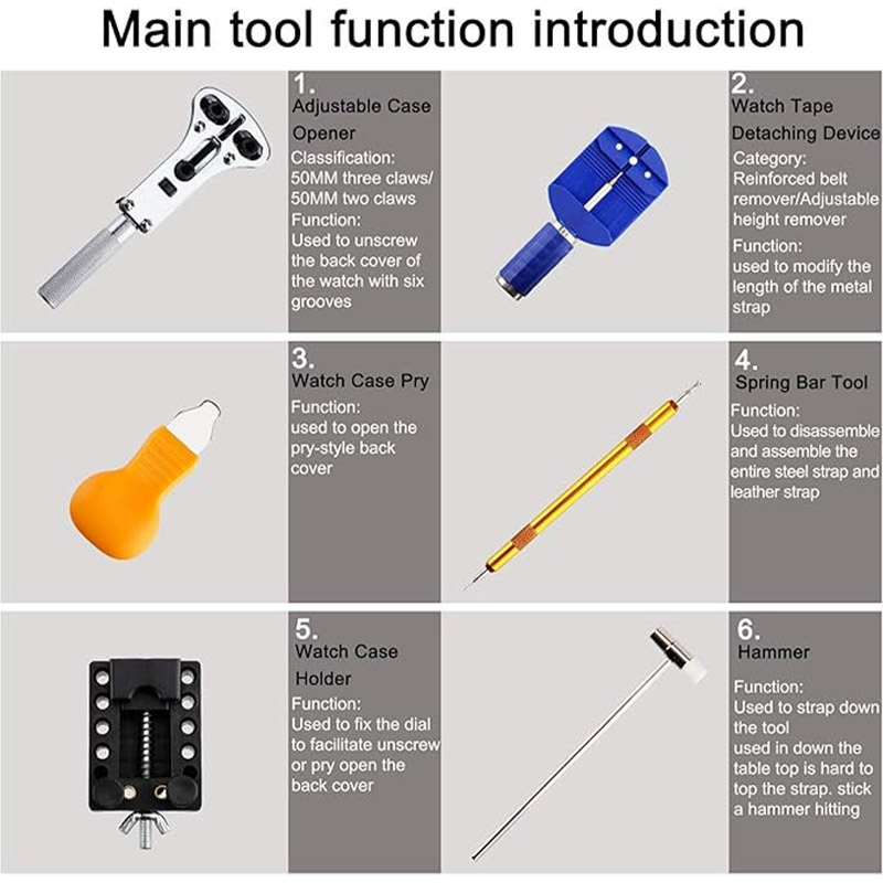 Professional Watch Repair Kit  - Tool Kit Strap Change recension och pris