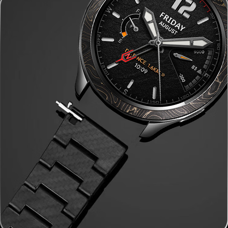 Carbon Fiber Strap For Xiaomi  - Xiaomi Smartwatch S3 Accessories recension och pris