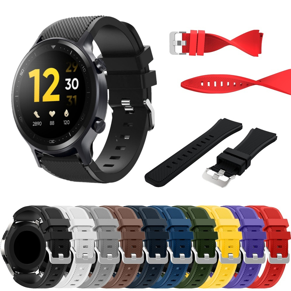 22mm Silicone Strap For Realme - Fossil Smartwatch Accessories recension och pris
