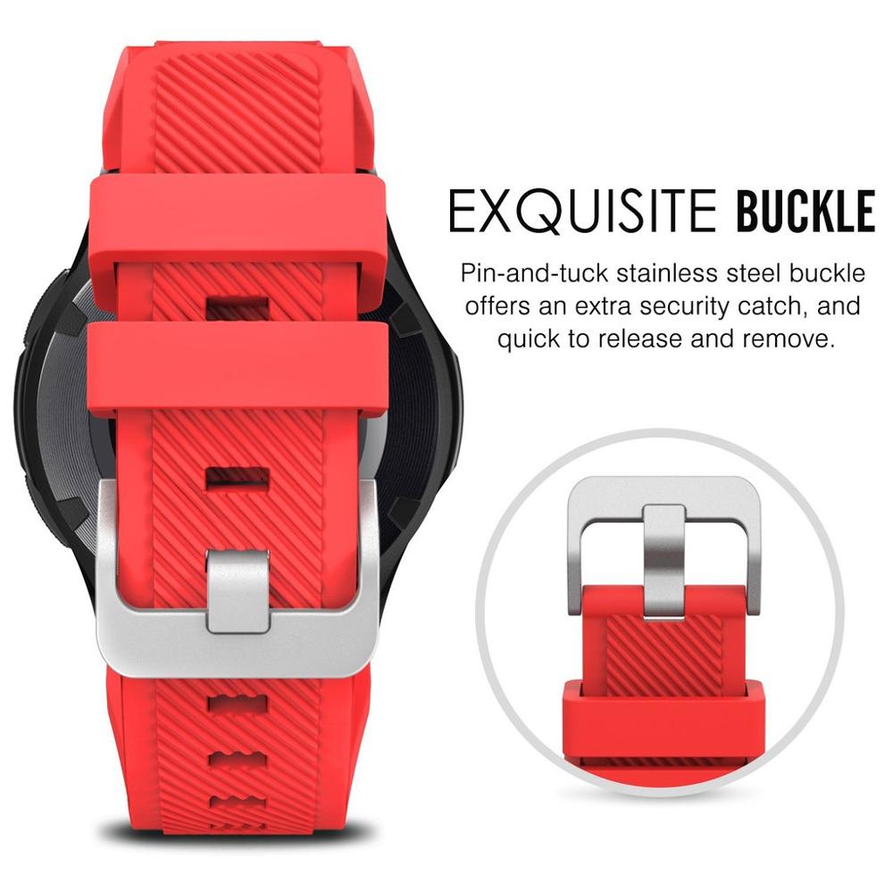 22mm Silicone Strap For Realme - Fossil Smartwatch Accessories recension och pris