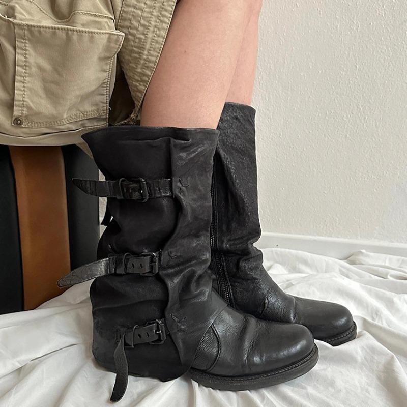 Classic Women Shoes Retro Luxu - Leather Classic Strap recension och pris